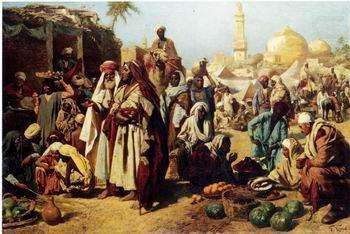 Arab or Arabic people and life. Orientalism oil paintings  382, unknow artist